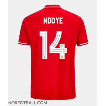 Billige Fotballdrakt Nottingham Forest Dan Ndoye #14 Replika Hjemmedrakt 2025-26 Kortermet